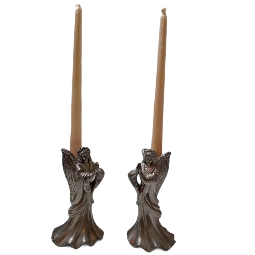Candle Holders Angels of Love Protection and Hope